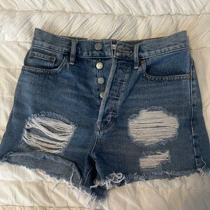 PacSun Ripped Jean Shorts